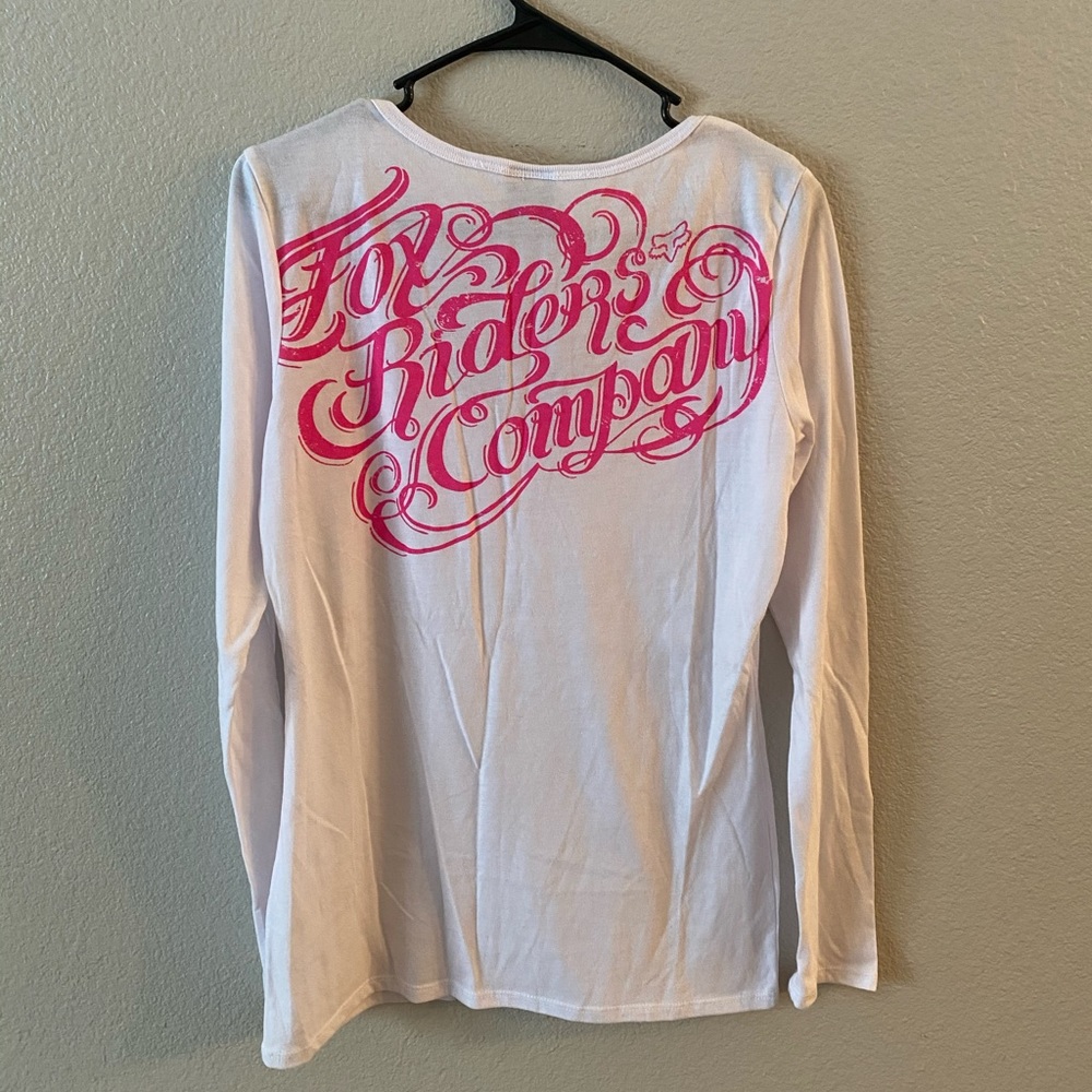 Fox riding company long sleeve women’s tee